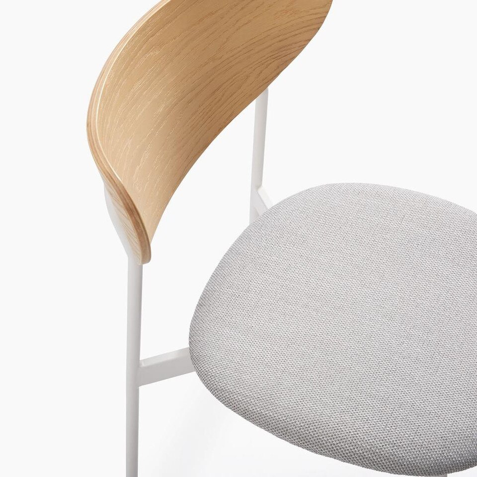 MidCentury Modern Petal Dining Chair west elm United Kingdom